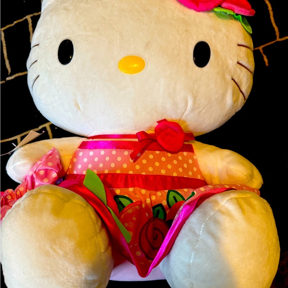 Hello kitty rose plush